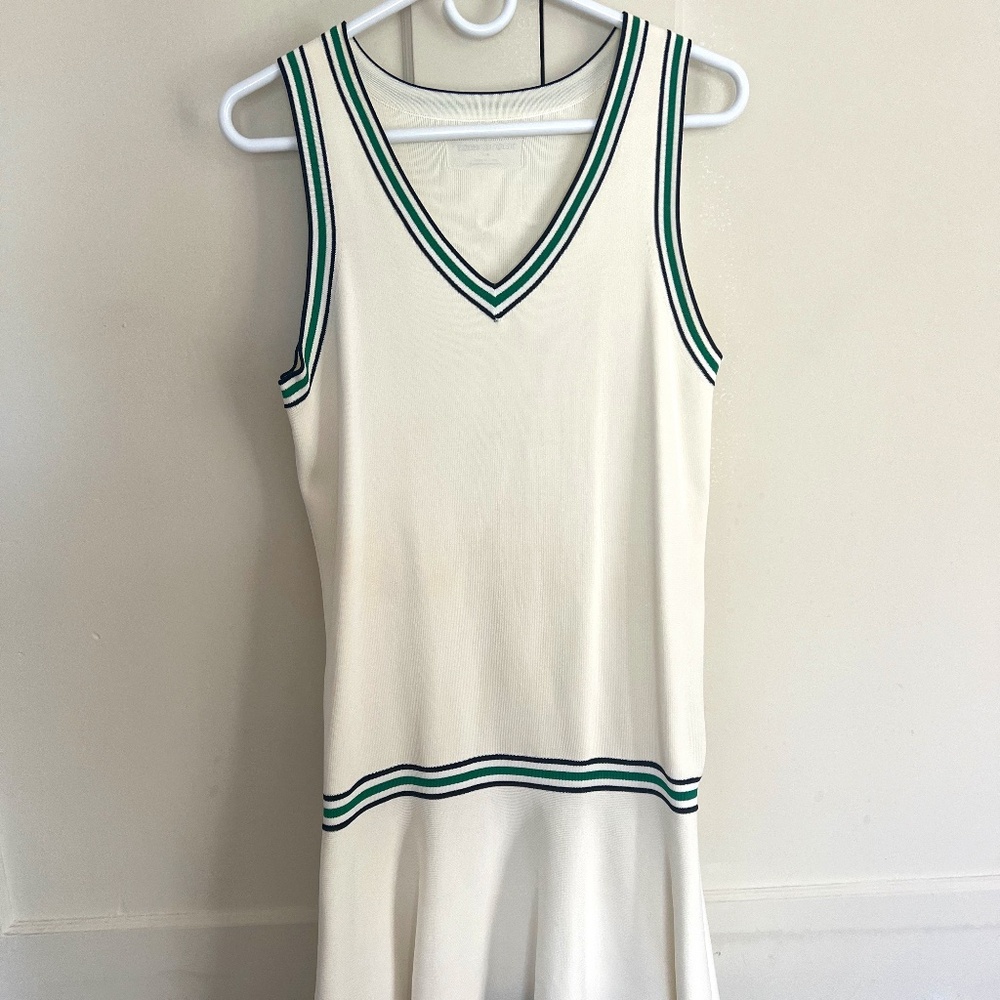 Tory Burch Knit V-neck Tennis Dress
